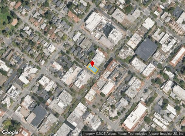 451 University Ave, Palo Alto, CA Parcel Map