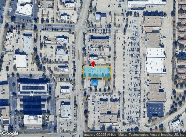  15204 Montfort Rd, Dallas, TX Parcel Map