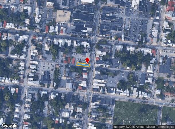  128 S Hanover St, Carlisle, PA Parcel Map