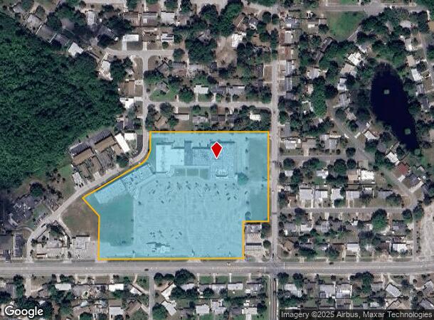 1208 Dixon Blvd, Cocoa, FL Parcel Map