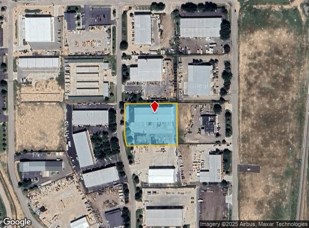 265 Basher Dr, Berthoud, CO Parcel Map