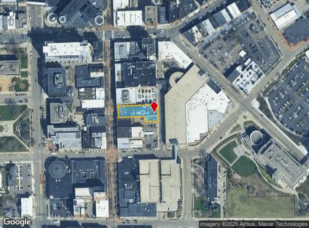  214 Farmers Aly, Kalamazoo, MI Parcel Map