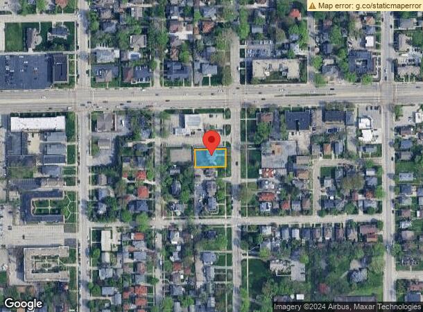  3730 Washington Blvd, Indianapolis, IN Parcel Map