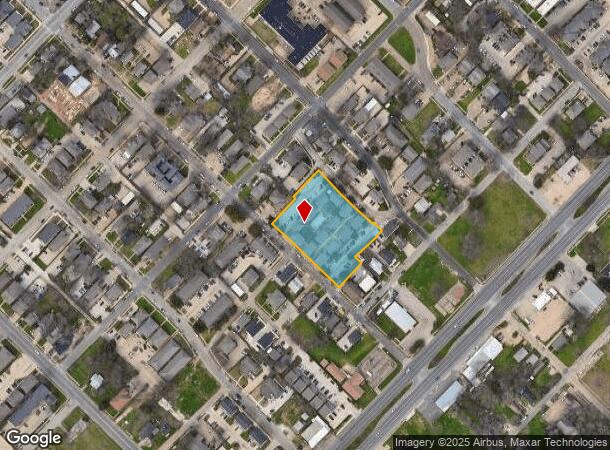 2020 S 10Th St, Waco, TX Parcel Map