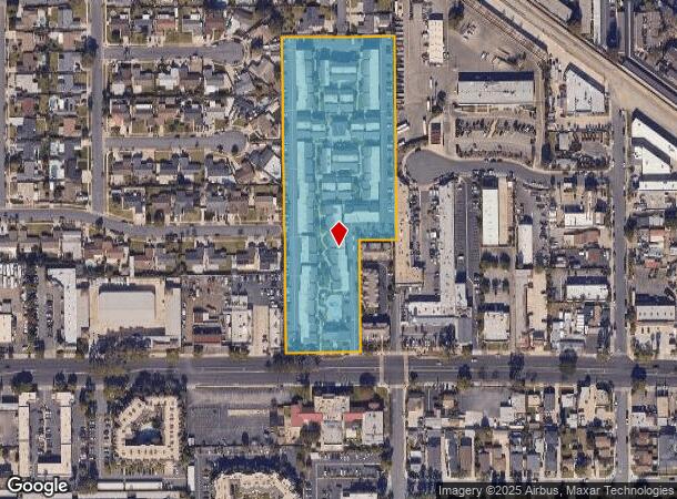  5201 Lincoln Ave, Cypress, CA Parcel Map