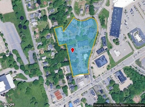 1 Goldthwaite Rd, Worcester, MA Parcel Map