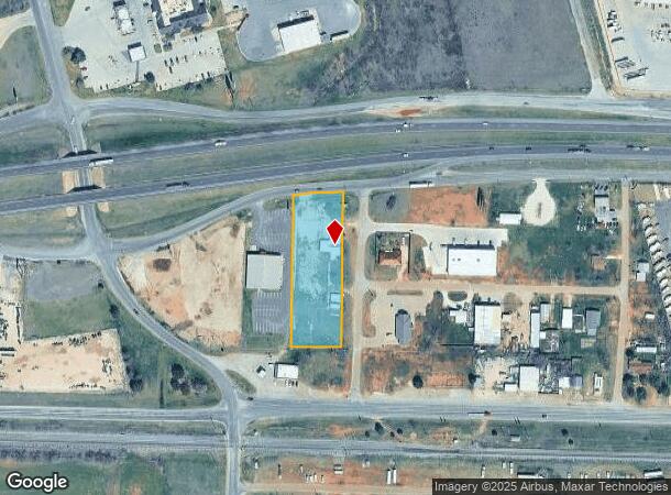  126 S Access Rd, Tye, TX Parcel Map