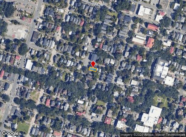  1902 Barnard St, Savannah, GA Parcel Map