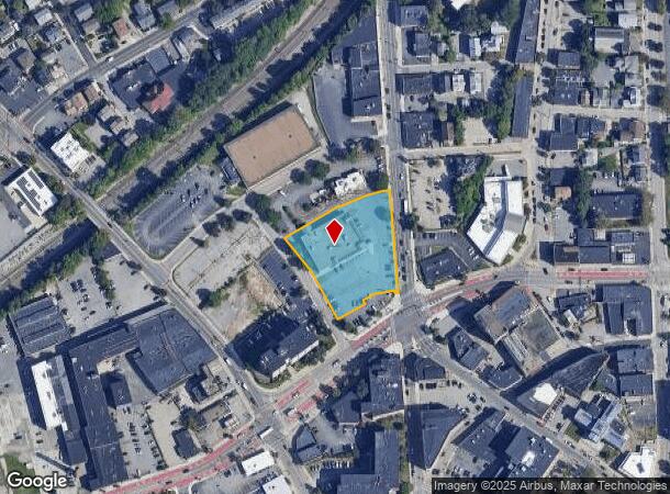  100 Broad St, Pawtucket, RI Parcel Map