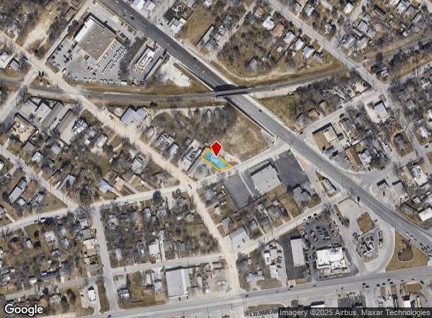 168 W Nacogdoches St, New Braunfels, TX Parcel Map