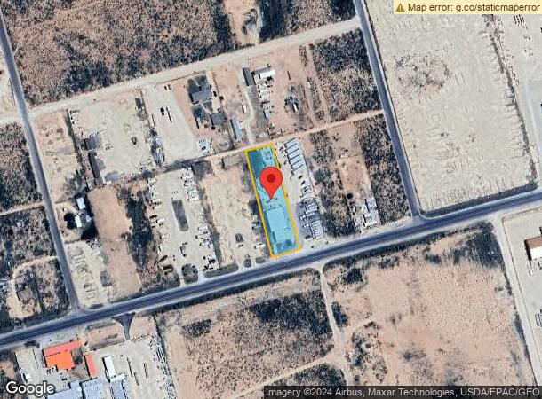  15740 W University Blvd, Odessa, TX Parcel Map