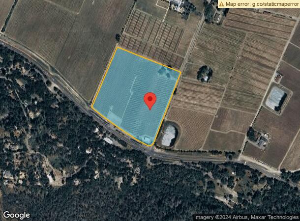  1160 Larkmead Ln, Calistoga, CA Parcel Map