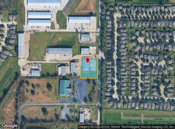  21613 Rhodes Rd, Spring, TX Parcel Map