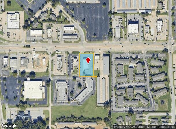  1426 E 71St St, Tulsa, OK Parcel Map