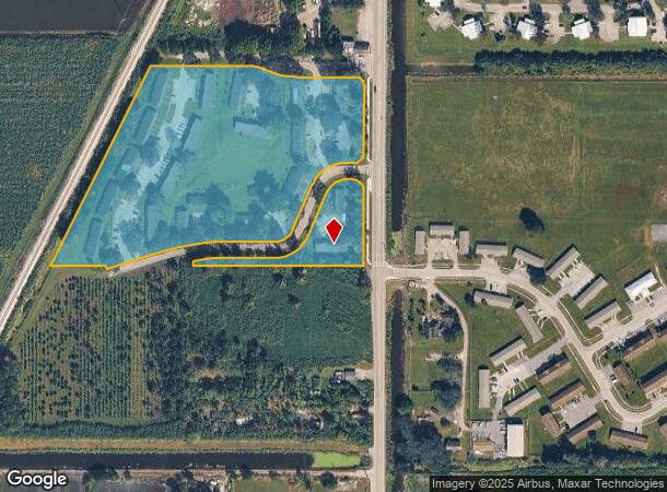  38520 N 86Th St, Pahokee, FL Parcel Map