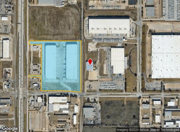  1021 Everman Pkwy, Fort Worth, TX Parcel Map