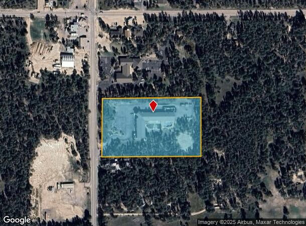 12375 Black Forest Rd, Colorado Springs, CO Parcel Map