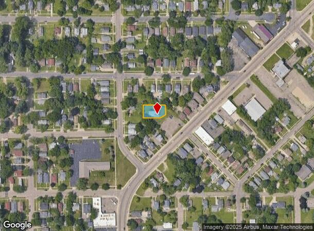  542 Capital Ave Sw, Battle Creek, MI Parcel Map