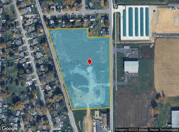 E Graham St, Franklin, IN Parcel Map