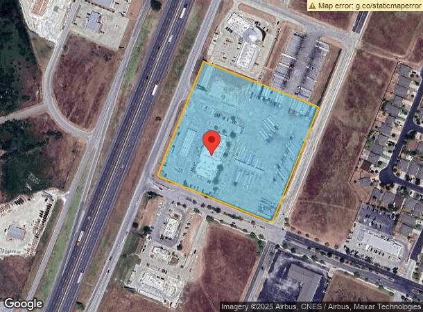  11710 N Interstate 35, Jarrell, TX Parcel Map