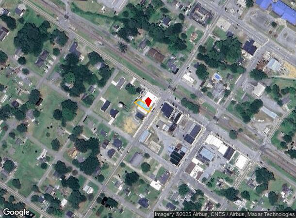  108 S Pine St, Princeton, NC Parcel Map