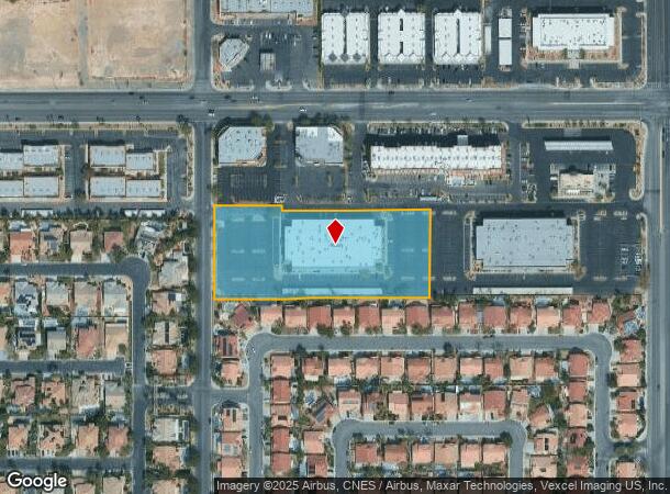 325 E Warm Springs Rd, Las Vegas, NV Parcel Map