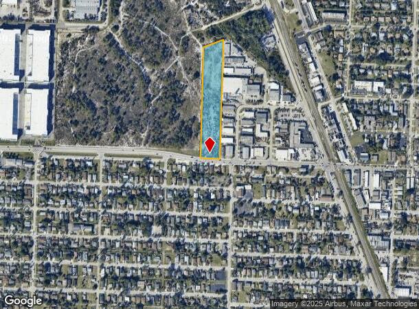 1306 Silver Beach Rd, Lake Park, FL Parcel Map