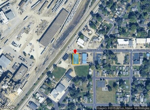  206 Derby St, Pekin, IL Parcel Map
