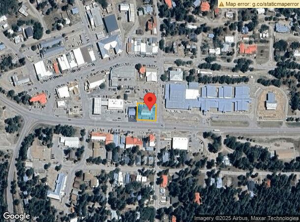  206 James Canyon Hwy, Cloudcroft, NM Parcel Map