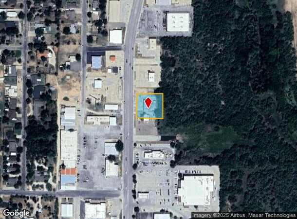  3406 College Ave, Snyder, TX Parcel Map