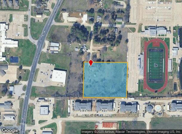  917 Germaine St, Aubrey, TX Parcel Map