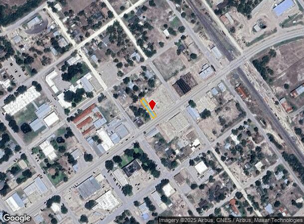 206 Houston St, George West, TX Parcel Map