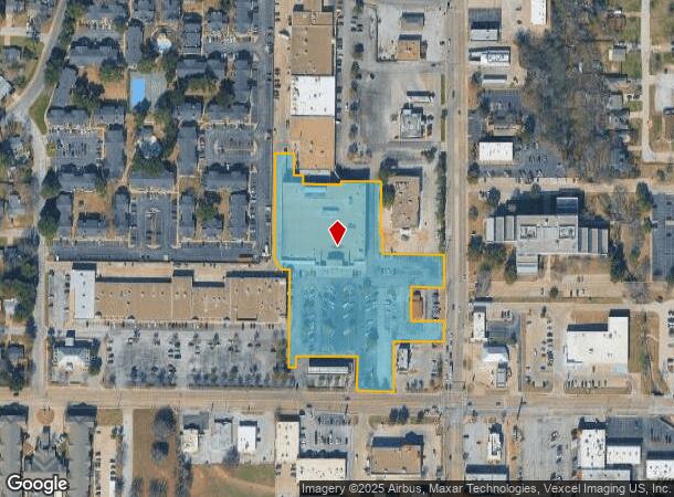  2611 W Park Row Dr, Arlington, TX Parcel Map