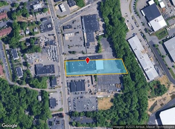  1690 Main St, Brockton, MA Parcel Map