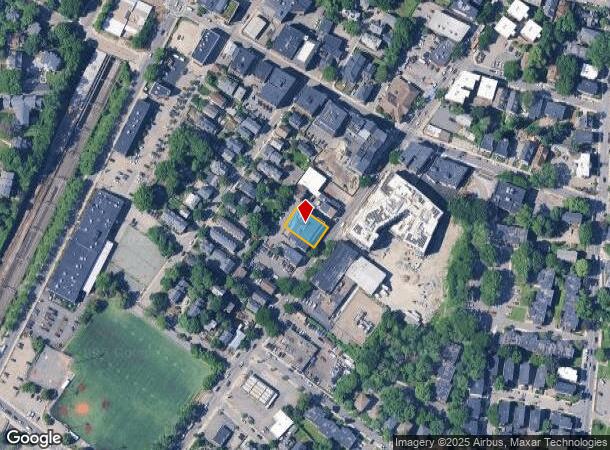  3383 Washington St, Jamaica Plain, MA Parcel Map