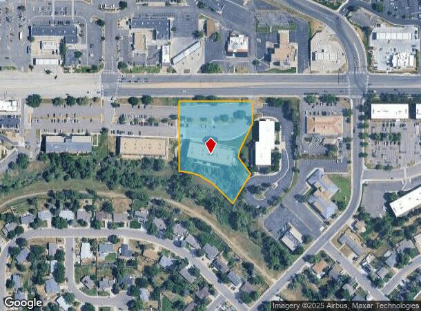  7600 E Arapahoe Rd, Centennial, CO Parcel Map