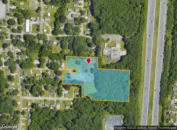 1329 Kimery Dr, High Point, NC Parcel Map