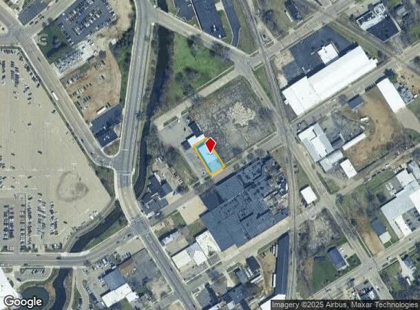  633 E Walnut St, Kalamazoo, MI Parcel Map