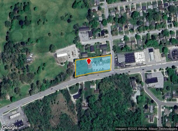  801 W Michigan St, New Carlisle, IN Parcel Map