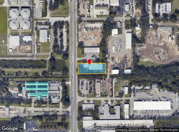  501 N Falkenburg Rd, Tampa, FL Parcel Map