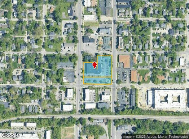  1000 N College Ave, Bloomington, IN Parcel Map