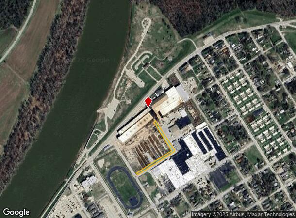  2007 Oliphant Dr, Vincennes, IN Parcel Map