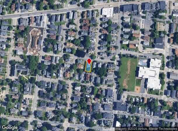 7 Hampden St, Worcester, MA Parcel Map