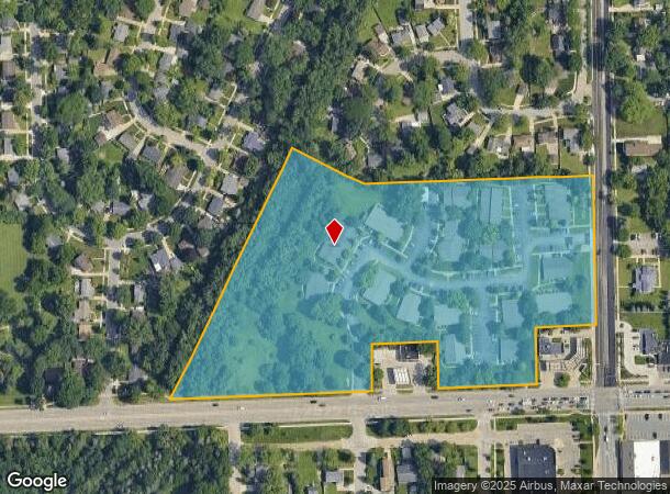  2976 Cascade Dr, Ann Arbor, MI Parcel Map