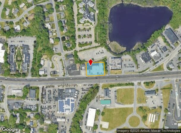 497 Worcester Rd, Framingham, MA Parcel Map