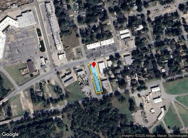 1422 W Houston St, Sherman, TX Parcel Map