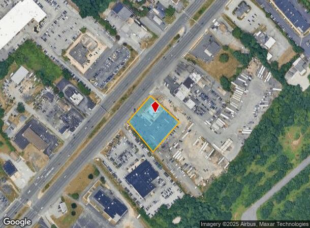 190 S Dupont Hwy, New Castle, DE Parcel Map