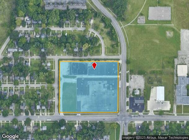  102 W Pierson Rd, Flint, MI Parcel Map