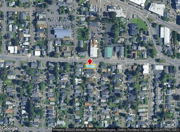 8730 Se Woodstock Blvd, Portland, OR Parcel Map