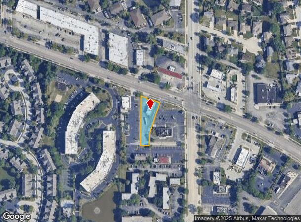  1911 Algonquin Rd, Rolling Meadows, IL Parcel Map